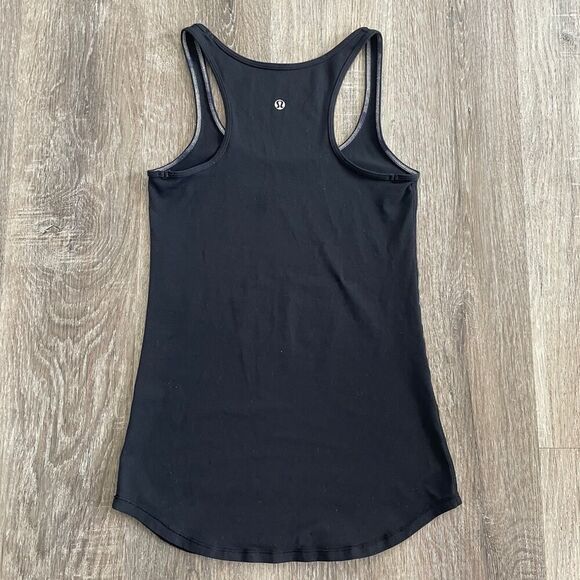 Lululemon Black Racerback Tank Top Women’s - Picture 4 of 11